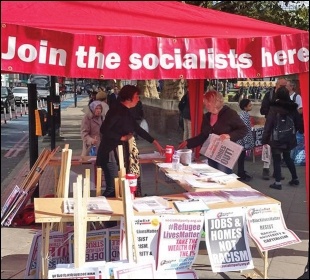 Finance is essential to producing campaign resources, photo Socialist Party