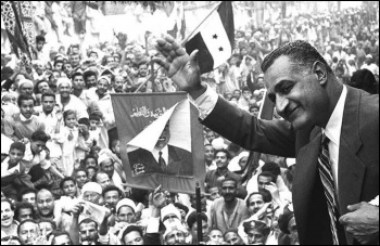 Gamal Abdul Nasserm Egyptian President during the Suez crisis photo Creative Commons