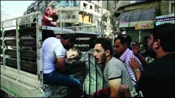 Civilian casualties in Aleppo photo Voice of America/Creative Commons