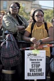 The police and justice system have a long record of institutional sexism, including blaming victims for the attacks they suffer, photo by Paul Mattsson