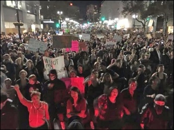 Oakland protest against Trump's victory called by Socialist Alternative