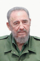 Fidel Castro, photo by Agência Brasil, Creative Commons