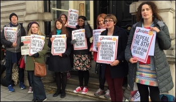 Embassy protest photo Sarah Sachs-Eldridge