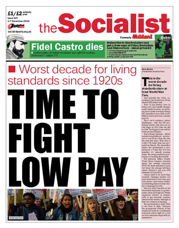 The Socialist issue 927 The Socialist issue 927
