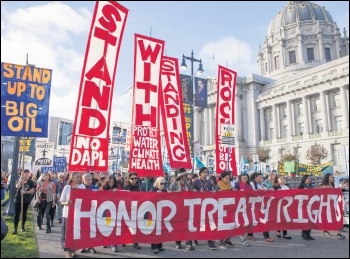 After months of struggle, US authorities have agreed to reroute the proposed Standing Rock oil pipeline, photo by Pax Ahimsa Gethen (Creative Commons)