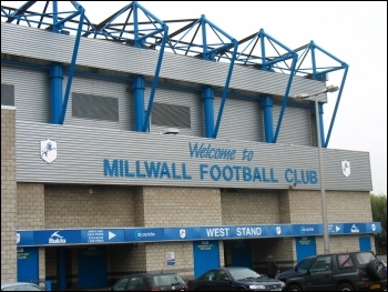 Millwall FC's home ground, the Den, is no longer under threat, photo toastbrot81/Creative Commons, photo toastbrot81/Creative Commons