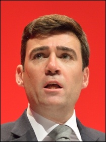 Andy Burnham at Labour Party conference in 2016, photo Rwendland (Creative Commons)