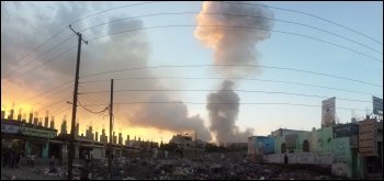 War-torn Sana'a photo 