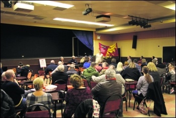 Sheffield meeting photo Alistair Tice