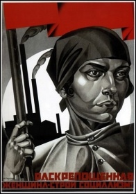 1920s Russian International Women's Day poster