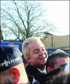 Geert Wilders' racist PVV failed to become the largest party but remain a far-right threat photo Peter van der Sluijs/CC