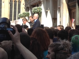 Jeremy Corbyn in York, May 2017, photo by Nigel Smith