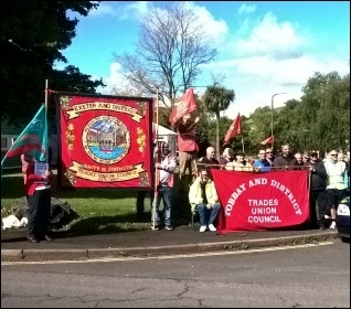 Sierra picket line, photo Sean Brogan