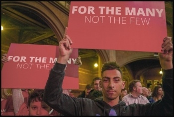 Jeremy Corbyn rally in Islington, June 2017, photo Paul Mattsson