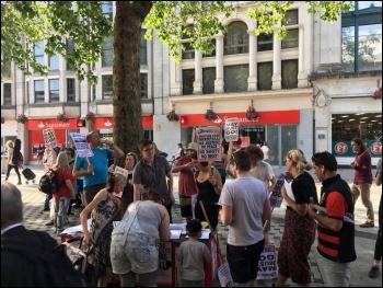 Grenfell solidarity protest photo Calum Glanville-Ellis