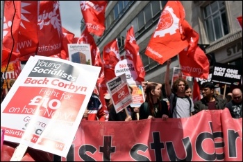 PA anti-austerity demo 1.7.17 (3), photo Mary Finch