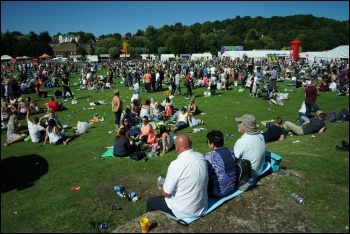 Durham Miners Gala 8.7.17, photo David Beale Durham Miners Gala 8.7.17, photo David Beale