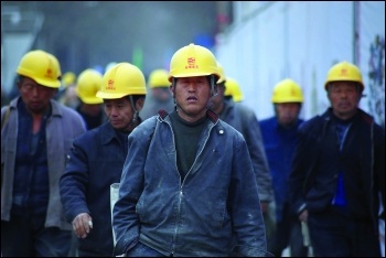 Chinese workers