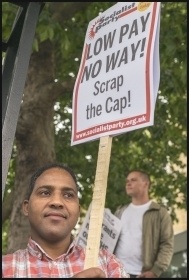 Barts strike demo, July 2017, photo Paul Mattsson