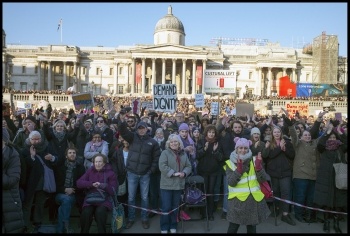 Following the election of Donald Trump millions of women marched around the world in protest, photo Paul Mattsson, photo Paul Mattsson