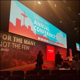 Labour Party conference 2017, photo Joanne Harris