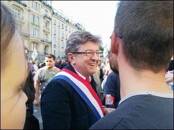 Jean-Luc Mélenchon buys a copy Jean-Luc Mélenchon buys a copy
