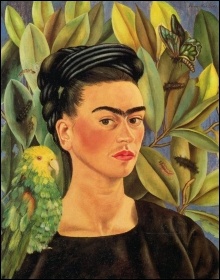 Self-portrait, by Frida Kahlo