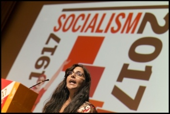 Kshama Sawant, Socialism 2017, photo Paul Mattsson