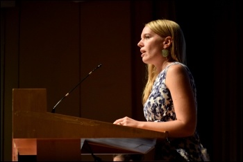 Sarah Wrack, Socialism 2017, photo Mary Finch