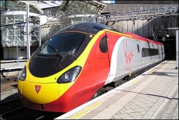 Virgin train workers have voted for strike action, photo Phil Scott