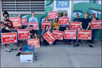 Some of Ginger's campaign team, photo by Vote Ginger Jentzen