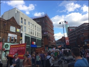 HDV protest 3 July 2017