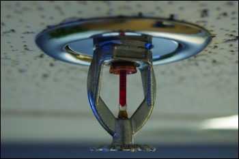Sprinklers save lives, photo Brandon Leon/CC Sprinklers save lives, photo Brandon Leon/CC