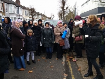 Avenue Primary School, Newham strike 29 November 2017, photo Martin Powell-Davies, photo Martin Powell-Davies