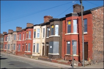 Empty homes in Liverpool, photo Derek Harper/CC