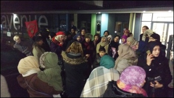 Lobby of the Avenue School governors' meeting, 14.12.17, photo by James Ivens