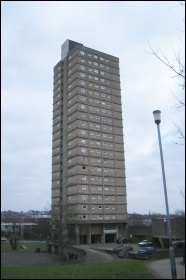 Cwmbran Tower in Wales