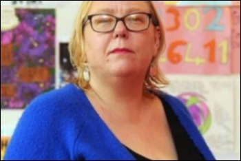 Louise Harrison has been victimised for fighting cuts to Women's Aid funding