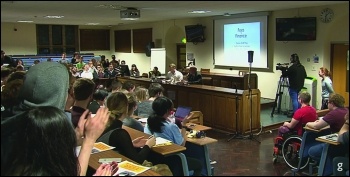 Birmingham uni 'Question Time'