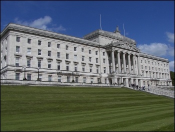 Stormont, Northern Ireland parliament building, photo Wknight94/CC