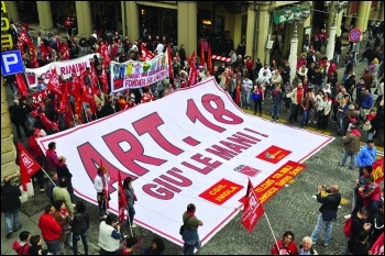 The building of an anti-capitalist alternative through working class struggle is a key task for the left, photo SpiGgil Emilia-Romagna/CC