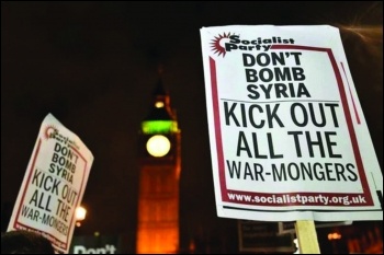 Don't bomb Syria!, photo by Paul Mattsson
