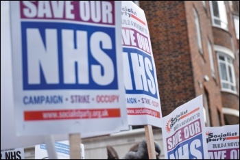 Save our NHS, photo by Mary Finch