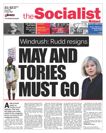 The Socialist issue 993 The Socialist issue 993
