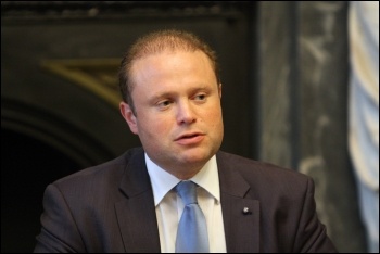 Joseph Muscat, Labour prime minister of Malta, photo by Foreign and Commonwealth Office/CC