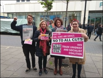 TUSC May 2018 campaigning
