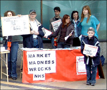 Coventry Socialist Party campaigning