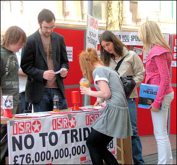 Wales International Socialist Resistance campaigning