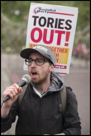 On the May 2018 TUC demo, photo Paul Mattsson