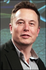 Space capitalist Elon Musk, photo by Steve Jurvetson/CC